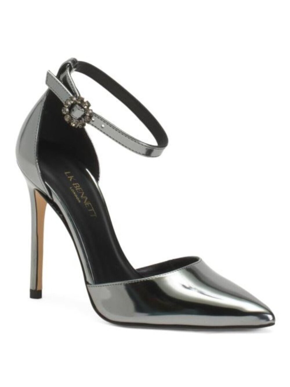 LK BENNETT Made In Spain Kiera Pointed Toe Stiletto Open Court Pumps